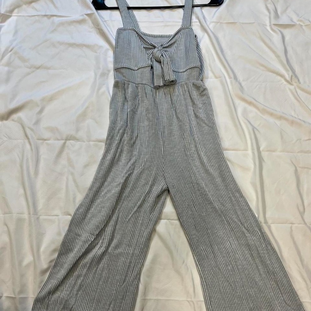 Striped Jumpsuit